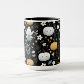 かわいいかわいいハロウィンフェアリー&パステルパンプキンス マグカップ (中央)