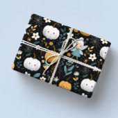 かわいいかわいいハロウィンフェアリー&パステルパンプキンス ラッピングペーパーシート