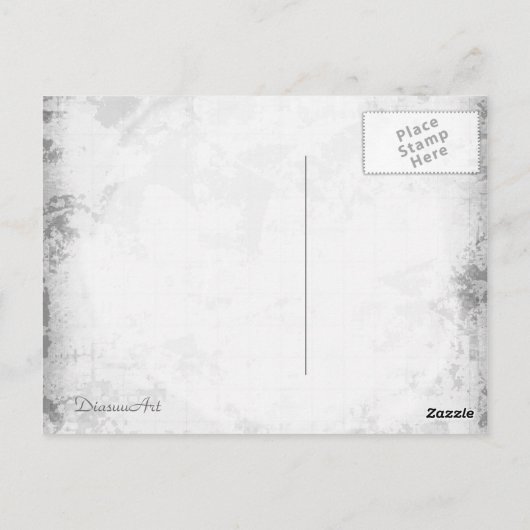 かわいいかわいいハロウィーンカップケーキ ポストカード (裏面)