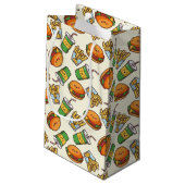 かわいいかわいいハンバーガーのフライドタイルパーティー  スモールペーパーバッグ (裏面アングル)