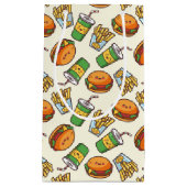 かわいいかわいいハンバーガーのフライドタイルパーティー  スモールペーパーバッグ (正面)