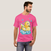 かわいいかわいいバスラバーダック Tシャツ (正面フル)