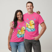かわいいかわいいバスラバーダック Tシャツ (ユニセックス)