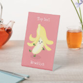 かわいいかわいいバナナ漫画 台座サイン (インサイチュ)