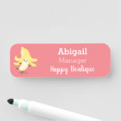 かわいいかわいいバナナ漫画 名札 (インサイチュ)