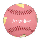 かわいいかわいいバナナ漫画 野球ボール (裏面)