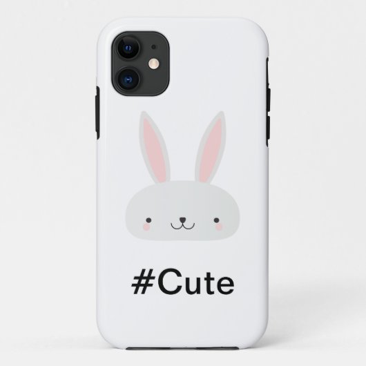 かわいいかわいいバニーの電話ケース Case-Mate iPhoneケース (裏面)