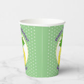 かわいいかわいいパイナップル漫画イラストレーション 紙コップ (右)