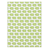 かわいいかわいいパパイヤ前足の漫画イラストレーション テーブルクロス (正面)