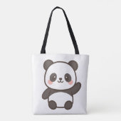 かわいいかわいいパンダトートバッグ🐼👜 トートバッグ (裏面)