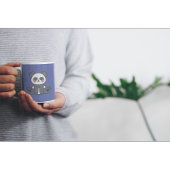 かわいいかわいいパンダ座る – かわいいデザイン コーヒーマグカップ