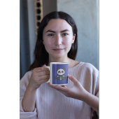 かわいいかわいいパンダ座る – かわいいデザイン コーヒーマグカップ
