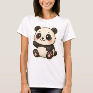 かわいいかわいいパンダTシャツ Tシャツ