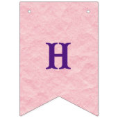 かわいいかわいいピンクのハロウィーン バンティングフラッグ (第2の旗)