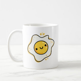 かわいいかわいいフライドエッグ コーヒーマグカップ