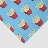 かわいいかわいいフライドファストフード漫画イラストレーション 薄葉紙 (詳細)