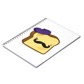 かわいいかわいいフランスのトースト ノートブック (左側)