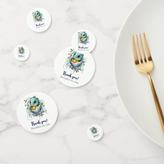 かわいいかわいいベビーアリゲーターハッチベビーシャワー コンフェッティ (グループ)