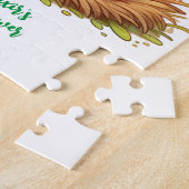 かわいいかわいいベビーアリゲーターハッチベビーシャワー ジグソーパズル (側面)