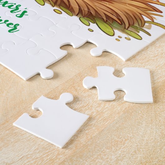 かわいいかわいいベビーアリゲーターハッチベビーシャワー ジグソーパズル (側面)