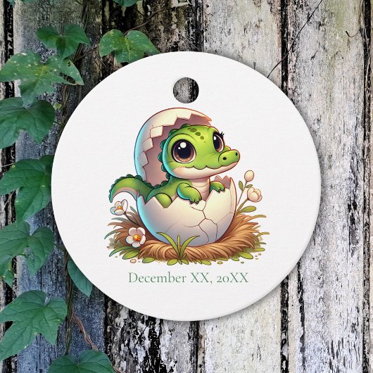 かわいいかわいいベビーアリゲーターハッチベビーシャワー フェイバータグ