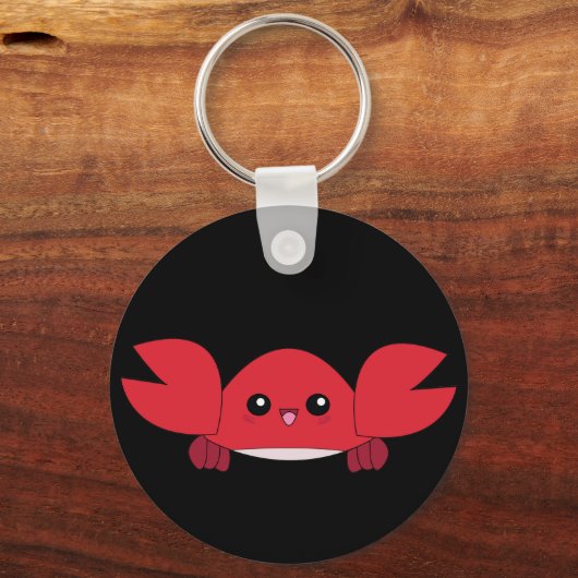 かわいいかわいいベビーカニのキーチェーン キーホルダー (正面)