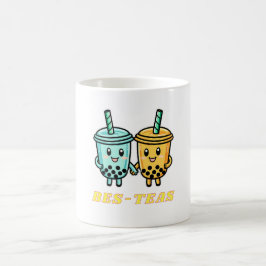 かわいいかわいいボバブルティー コーヒーマグカップ