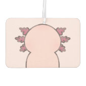 かわいいかわいいマンガアクソロトル カーエアーフレッシュナー (裏面)