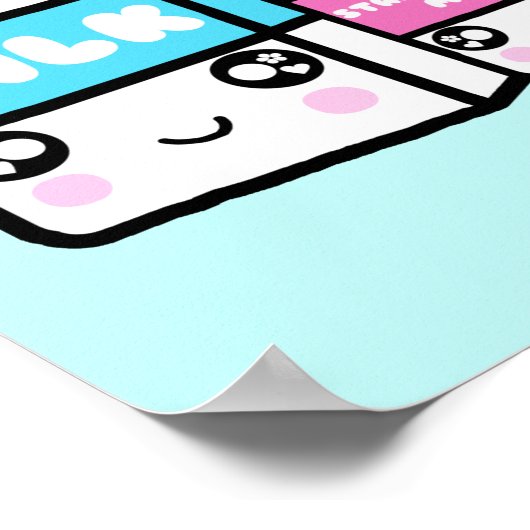 かわいいかわいいミルクデイリートリオフレンズ一護チョコ ポスター (角)