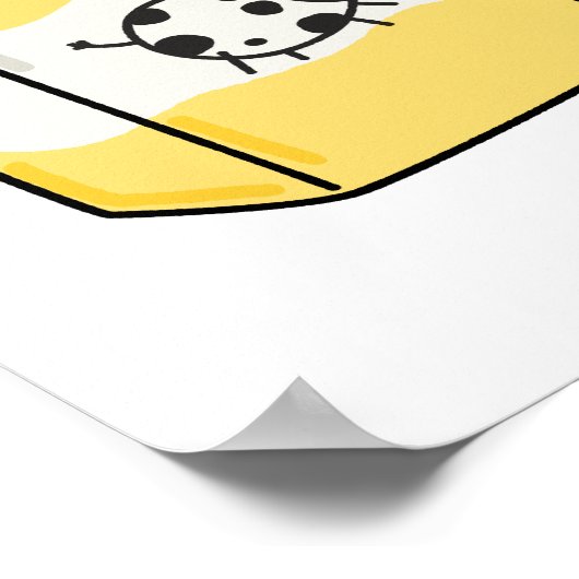 かわいいかわいいミルク ポスター (角)