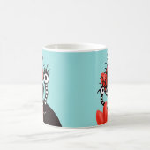 かわいいかわいいモンスターキッズ名 コーヒーマグカップ (中央)
