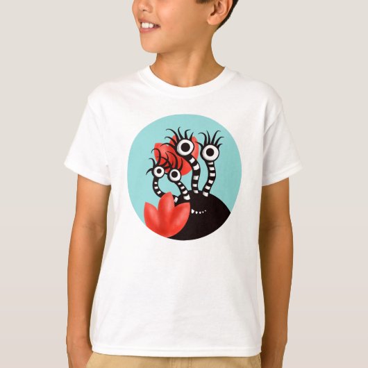 かわいいかわいいモンスターキッズ Tシャツ (正面)