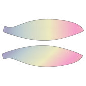 かわいいかわいいユニコーンピンクパステルのレインボーカラー バスケットボール (パネル)