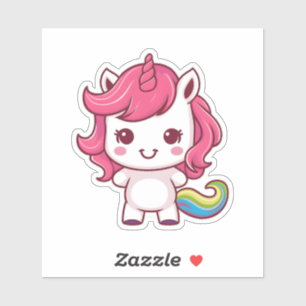 かわいいかわいいユニコーン – かわいい魔法の生き物De シール