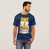 かわいいかわいいラーメンのハムスター日本アニメ – Tシャツ (正面フル)