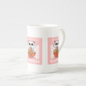 かわいいかわいいラーメン ボーンチャイナマグカップ (正面右)