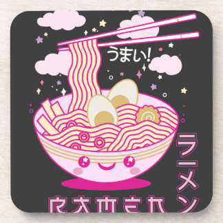 かわいいかわいいラーメンANIMEラーメン女子10代 コースター