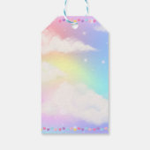 かわいいかわいいリトルラムベビーシャワー ギフトタグ (裏面)