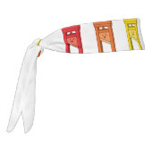 かわいいかわいいレインボーギロチンプライドヘッドバンド タイヘッドバンド (回転270)