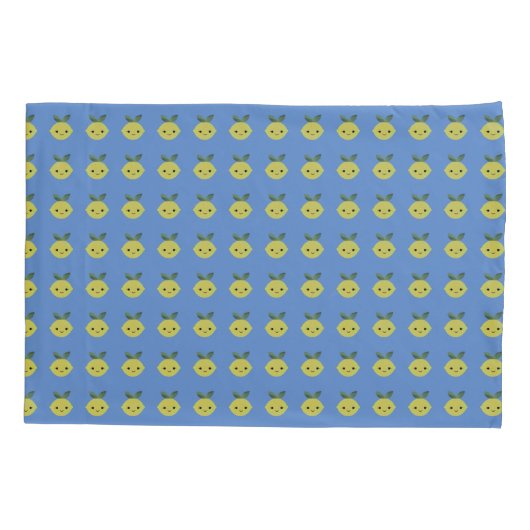 かわいいかわいいレモン 枕カバー (裏面)