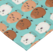 かわいいかわいい卵おもしろい漫画イラストレーション テーブルクロス (アングル)