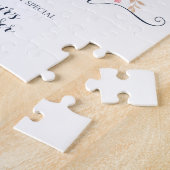 かわいいかわいい卵の鳥エレガントフローラ赤ちゃんシャワー ジグソーパズル (側面)