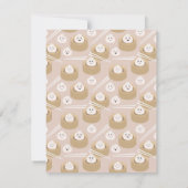 かわいいかわいい団子蒸し箸 サンキューカード (裏面)