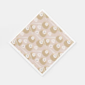 かわいいかわいい団子蒸し箸 スタンダードランチョンナプキン (角)