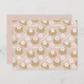 かわいいかわいい団子蒸し箸 ポストカード (正面/裏面)