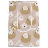 かわいいかわいい団子蒸し箸 ミディアムペーパーバッグ (裏面)