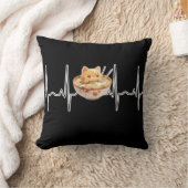 かわいいかわいい子天ラーメンEKGハートビートオタクアニメ クッション (ブランケット)