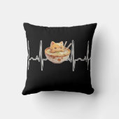 かわいいかわいい子天ラーメンEKGハートビートオタクアニメ クッション (裏面)