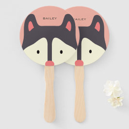 かわいいかわいい子犬。ハスキー。 ハンドファン