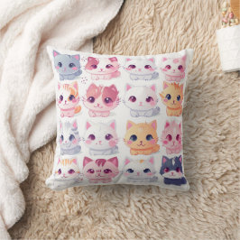 かわいいかわいい子猫枕 – かわいい猫 クッション